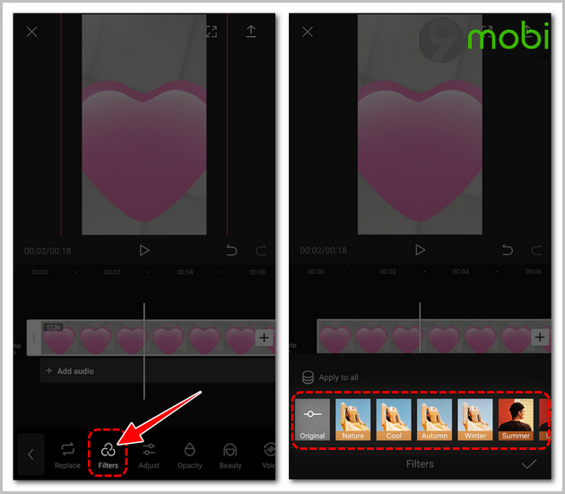 Cách chỉnh sửa video trên điện thoại bằng Viamaker trên Android, iPhon