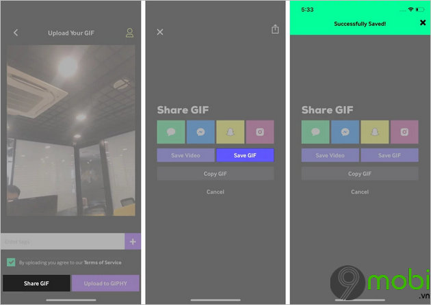 Hướng dẫn chuyển live photo thành file GIF trên iPhone và iPad