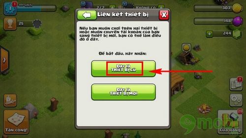 cach dong bo clash of clans tren iphone va android 4
