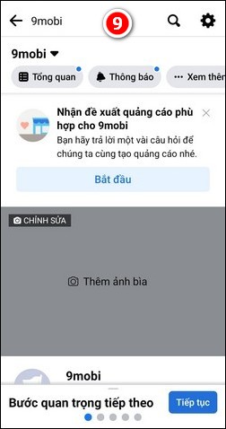 Cach tao Fanpage tren Facebook bang dien thoai