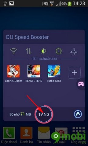 Hướng dẫn sử dụng DU Speed Booster tăng tốc điện thoại Android