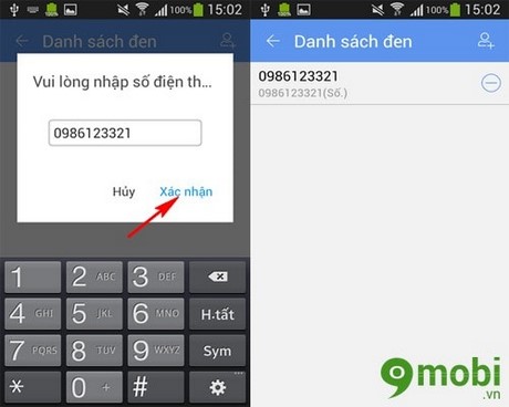 Thủ thuật chặn tin nhắn đến bằng GO SMS trên Android