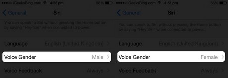 Cách thay đổi giọng nói và ngôn ngữ Siri trên iPhone chạy iOS 8