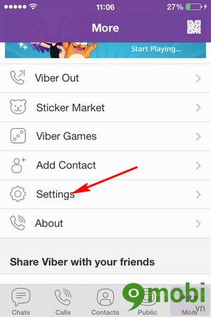 Mẹo ẩn trạng thái trực tuyến và đã xem nội dung trò chuyện trong Viber trên iPhone, Android