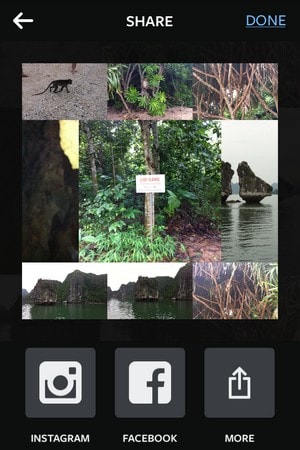 Ghép ảnh bằng ứng dụng Layout trên iPhone
