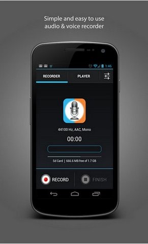 Sound Recorder cho Android miễn phí