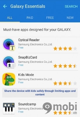 Cài đặt S Note và các ứng dụng Samsung khác trên Galaxy S6
