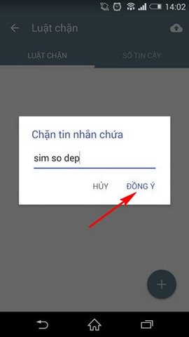 Chặn tin nhắn rác trên Android bằng Laban SMS