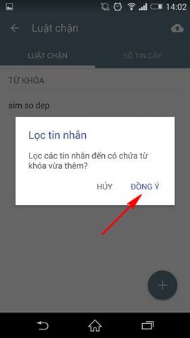 Chặn tin nhắn rác trên Android bằng Laban SMS