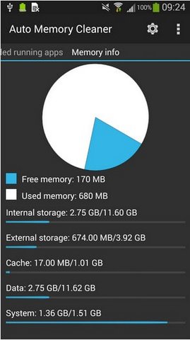 Auto Memory Cleaner cho Android mien phi