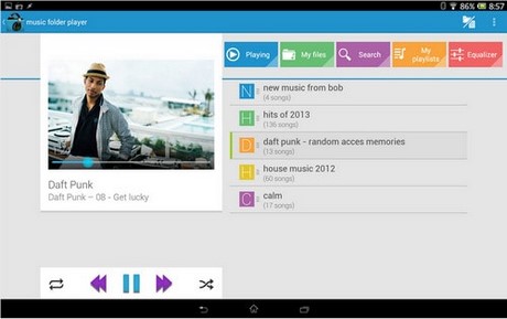 Music Folder Player cho Android mien phi