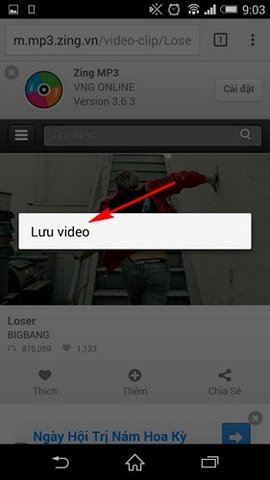 Cách tải video từ web bất kỳ bằng Chrome trên Android