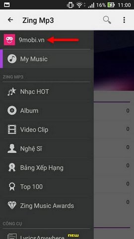 Đăng ký Zing MP3, tạo tài khoản Zing MP3 trên iPhone, Android