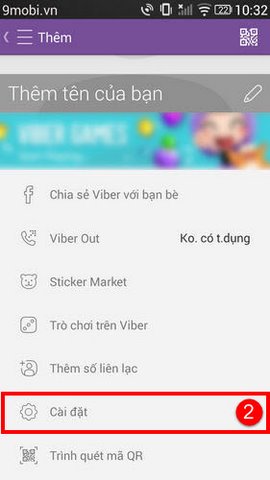Đồng bộ danh bạ Samsung với Viber