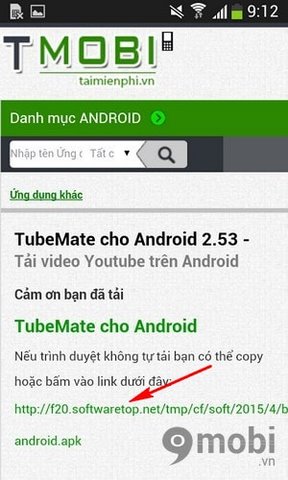 download tubemate cho lg g4