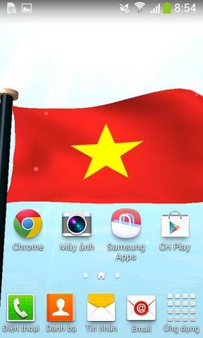 Cài hình nền động lá cờ Việt Nam dịp SEA Games
