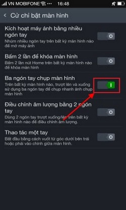 Cách chụp ảnh màn hình Oppo Find 7A