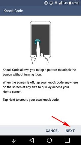 Hướng dẫn sử dụng Knock Code trên LG G4