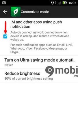 turn off notification messages on zenfone
