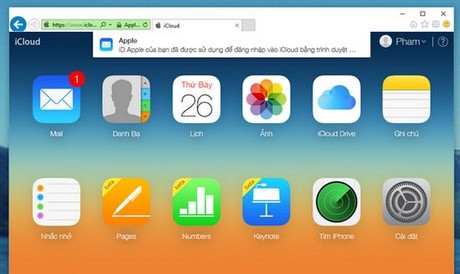 Thủ thuật sử dụng Apple iCloud trên Windows nhanh và an toàn