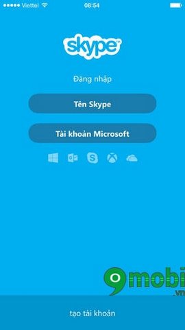 thoat skype iphone 