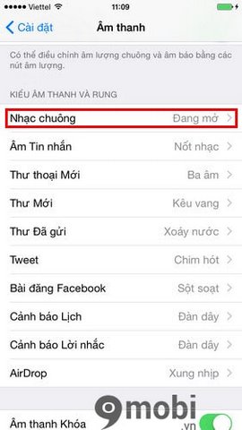 nhac chuong iphone