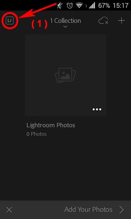 Đăng ký Lightroom miễn phí trên điện thoại