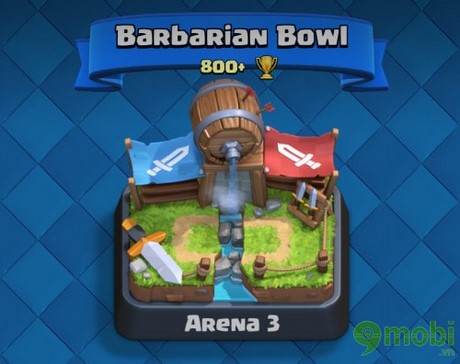 cac arena trong clash royale