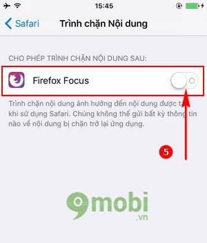 firefox focus cho iPhone