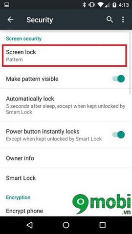 lock screen android bang nhan dien khuon mat
