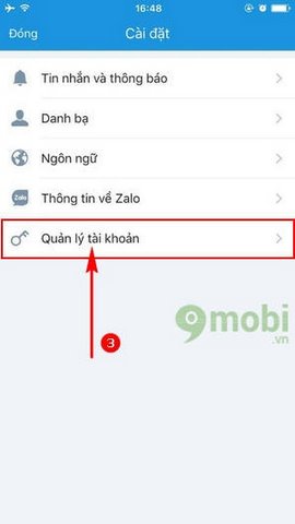 How to redeem Zalo for iPhone