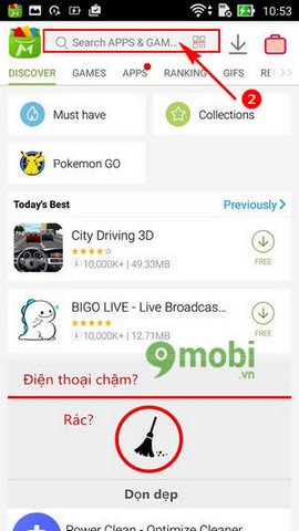 cach dung mobomarket cho android