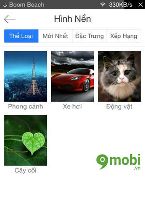 Sử dụng Mobomarket trên điện thoại iPhone, iPad