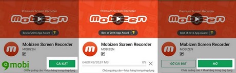 cach su dung Mobizen Screen Recorder