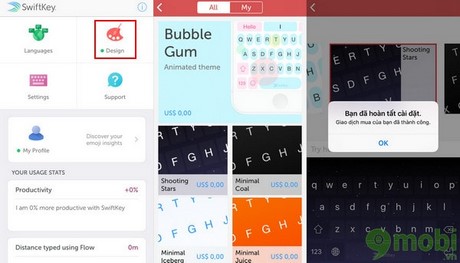 huong dan tai theme SwiftKey cho Android