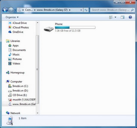 Quản lý dữ liệu Samsung trên PC, Laptop