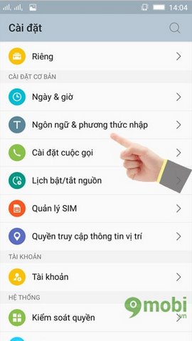 go to vietnamese phone lenovo