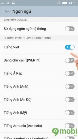 go to vietnamese phone lenovo