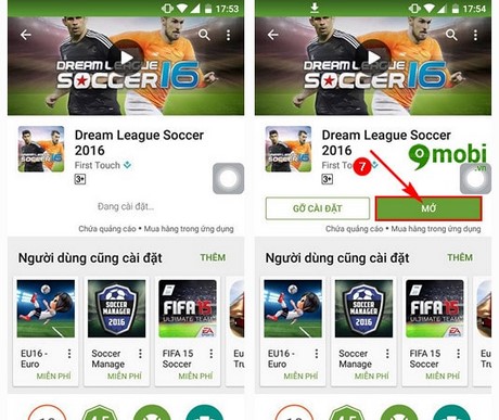 Dream league Soccer cho tới Android