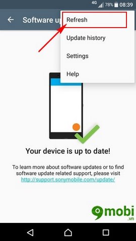 update android 7.0 cho sony x