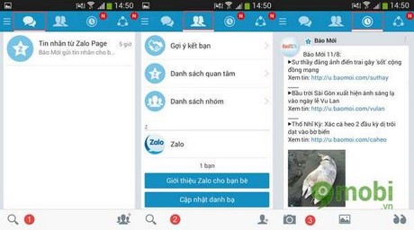 Hướng dẫn sử dụng Zalo trên Android/iOS/Winphone