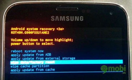 Reset Samsung, khôi phục cài đặt gốc Galaxy