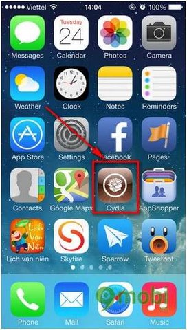 Hướng dẫn jailbreak iPhone 5/ 5s chạy iOS 7