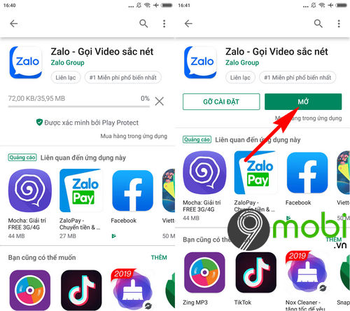 Cách cài Zalo trên điện thoại Android, iPhone, iOS