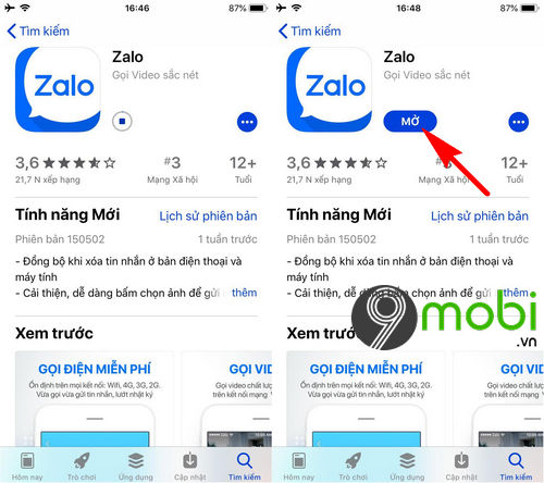 Cách cài Zalo trên điện thoại Android, iPhone, iOS