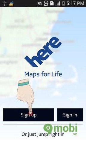 Hướng dẫn cài Nokia HERE Maps cho Android