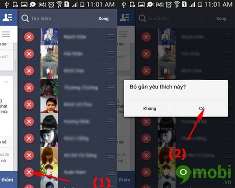 Cách tạo danh sách chat Facebook yêu thích trên Android