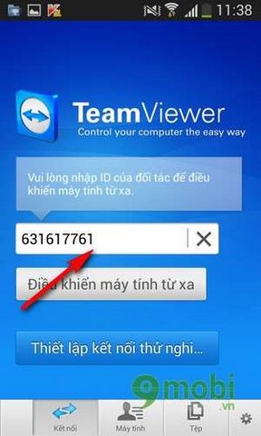 Sử dụng TeamViewer trên Android