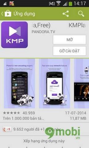 Sử dụng KMPlayer trên Android