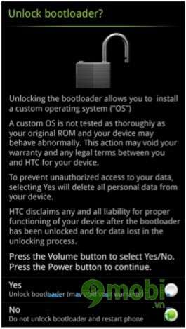 Unlock Bootloader cho các dòng máy HTC